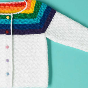 Paintbox Cardigan - Free Knitting Pattern in Paintbox Yarns Simply DK
