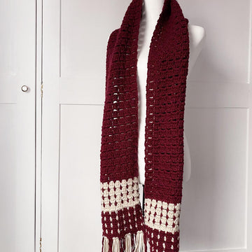 Block Stitch Scarf