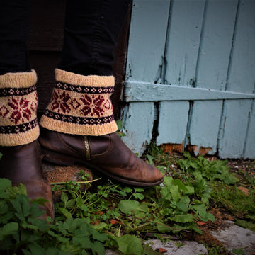 Snowflakes Boot Cuffs