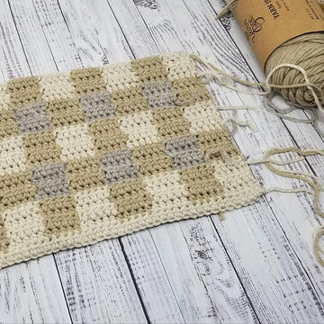Plaid Checkers Table Runner