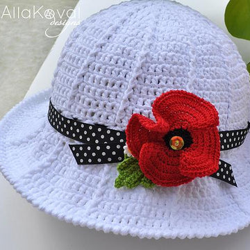 Garden Party. POPPY Pin Headband