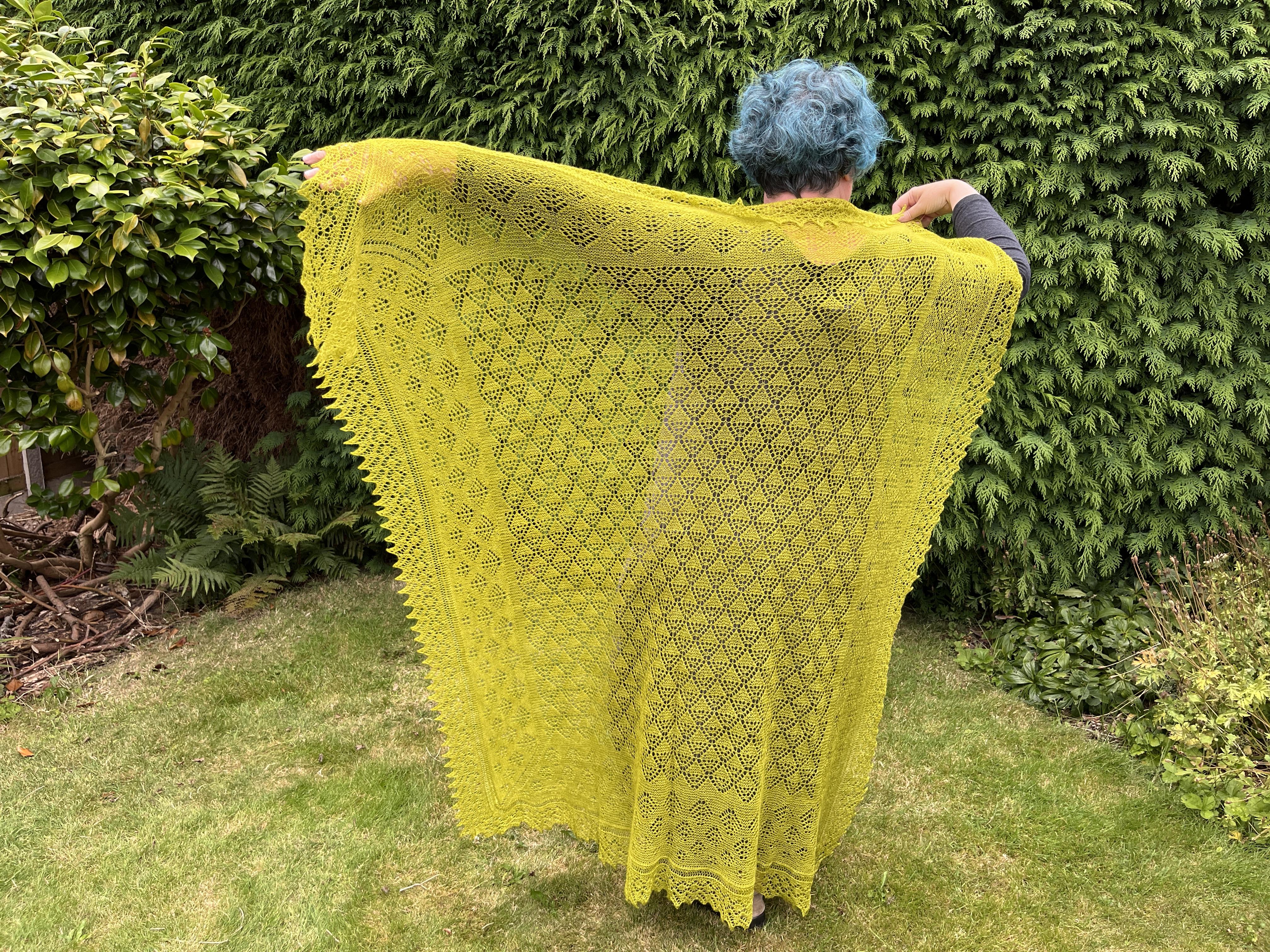 Elinor Hap Shawl
