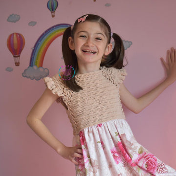 Rose Fabric Dress