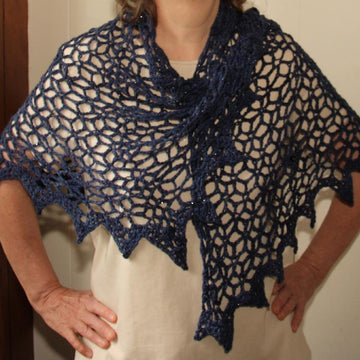 Starry Evening Shawl