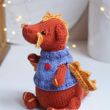 Knitting pattern: Dragon's Sweater