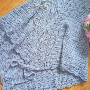 Crochet Katrine Highland Sontag Shawl Pattern