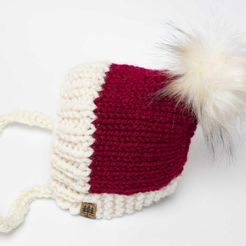 Chunky Santa Pixie Bonnet