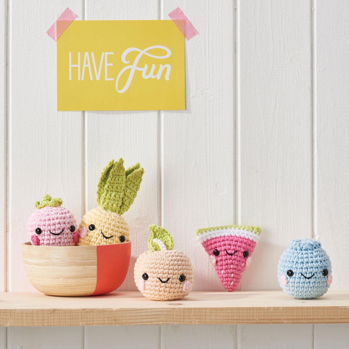 Amigurumi Fruit Friends Crochet Pattern