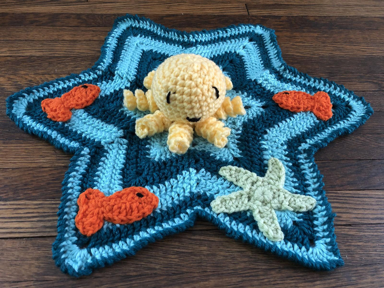Ocean Life Octopus Lovey