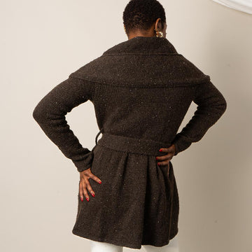 Wine Cardigan