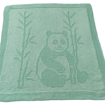 Cute Panda Baby Blanket
