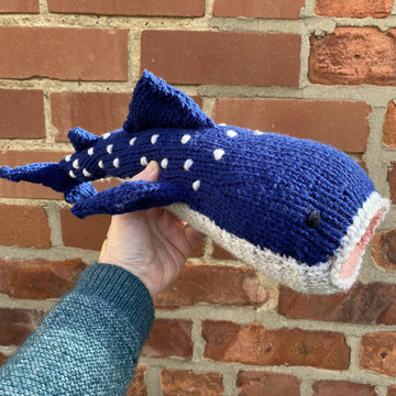 Large Whale shark knitting pattern - free