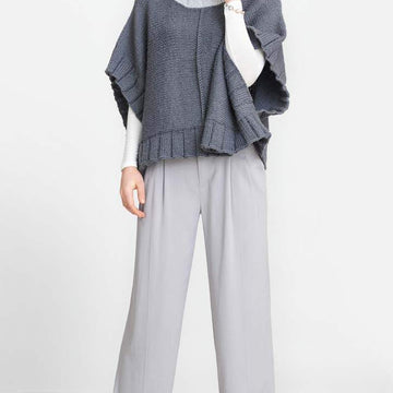 Two Harbors Poncho in Blue Sky Fibers - 20156 - Downloadable PDF
