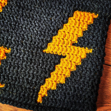 Lightning Strikes Twice Cushion