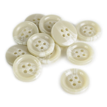 Horn Effect Cardigan Buttons 15mm
