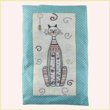 Un Chat Dans L'Aiguilles Big Cat Printed Embroidery Kit