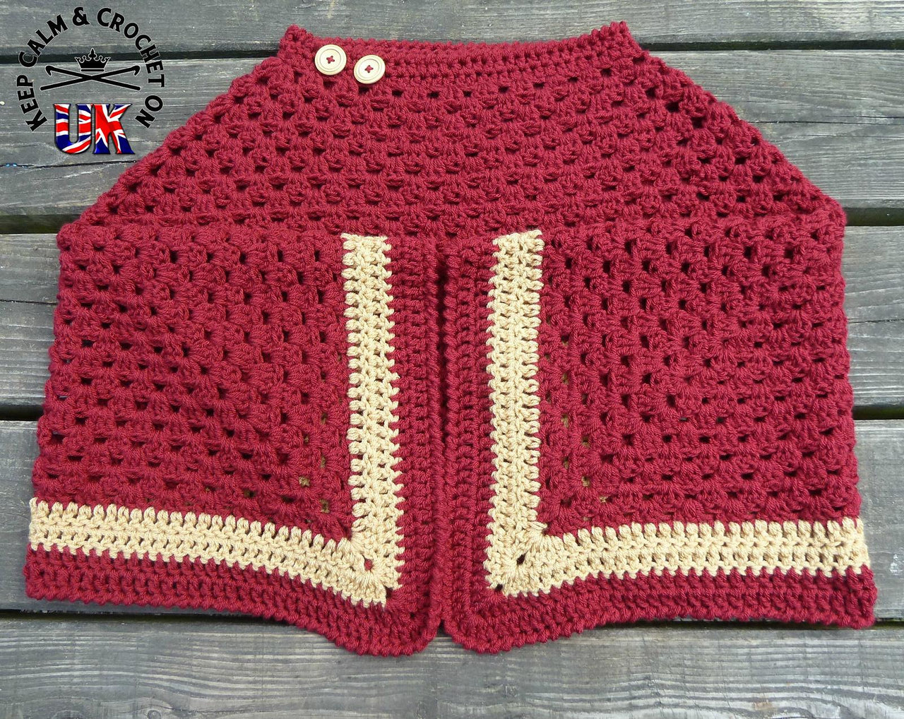 Kimono-So-Cosy Poncho (Adult)