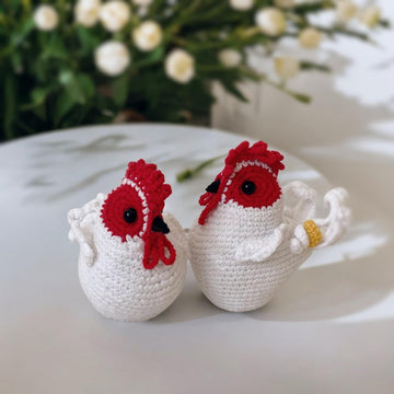 Rooster and Hen