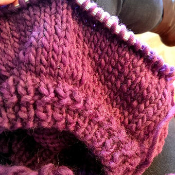 Slouchy Spiraled Beret