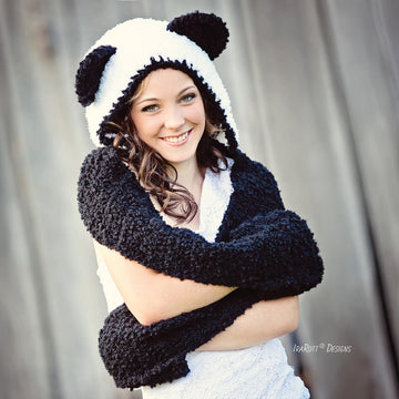 Amanda The Panda Scood with Pockets