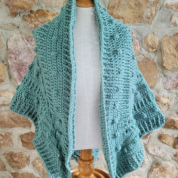 Textured Center Shawl