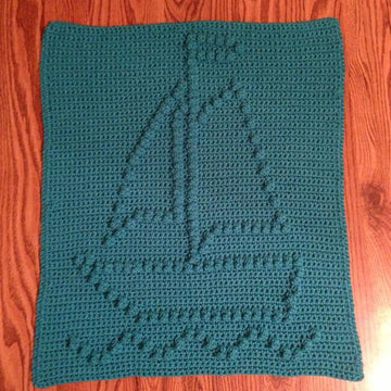 Sailboat Baby Blanket