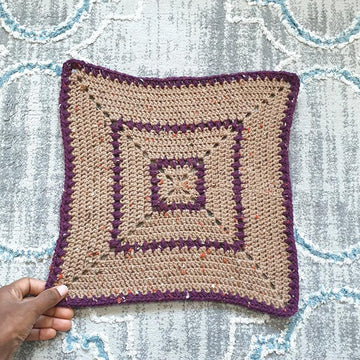 Square in a Wrap Pocket Shawl