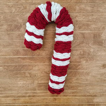 Candy Cane Wreath