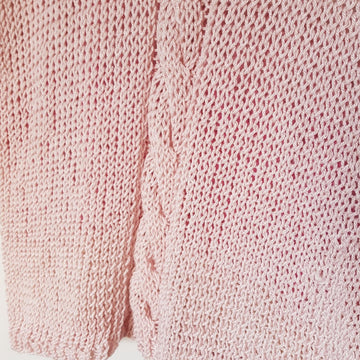 Top with cable detail back