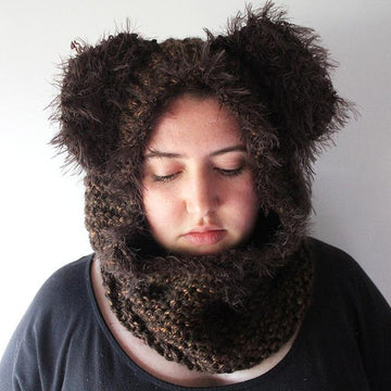 Knitted Teddy Bear Set