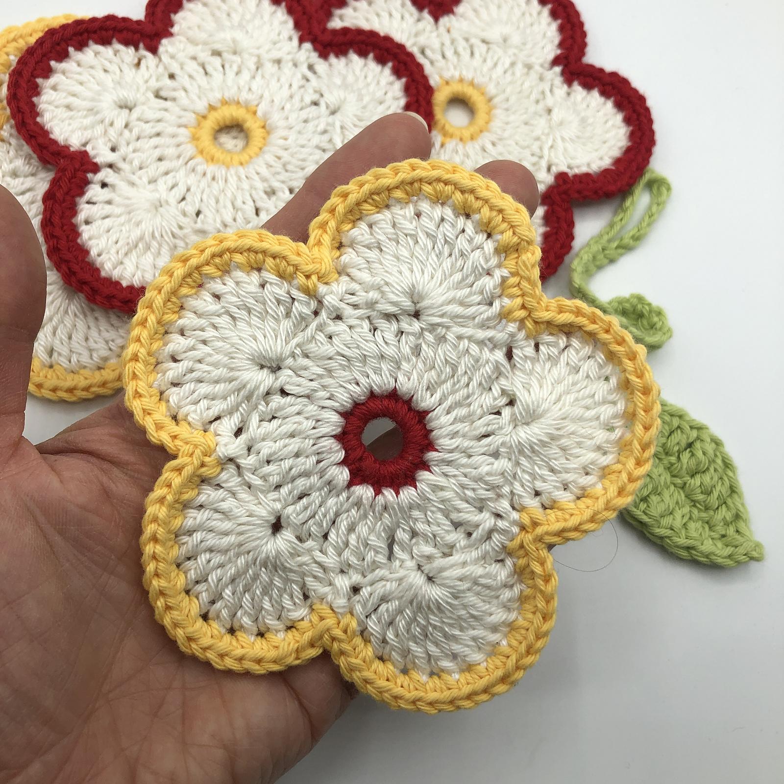 Treble Flower Coaster Set with Video - US Terminology
