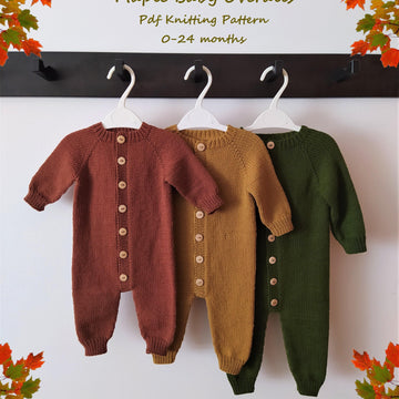 Maple Baby Overalls | Preemie-24 months