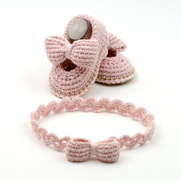 Bow Shoes with Headband