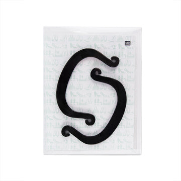 Rico Fancy Plastic Bag Handles Black