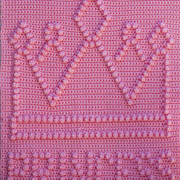 Princess Crown Baby Blanket