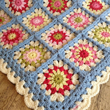 Spring Garden Baby Blanket