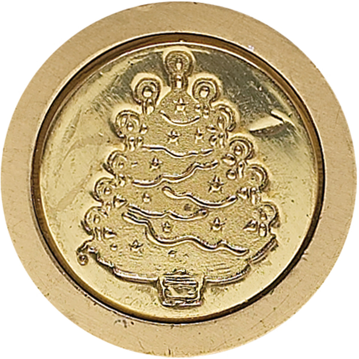 Manuscript Pen Manuscript Long Handle Design Sealing Set - Christmas Tree