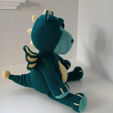 Crochet Amigurumi Snuff the Baby Dragon