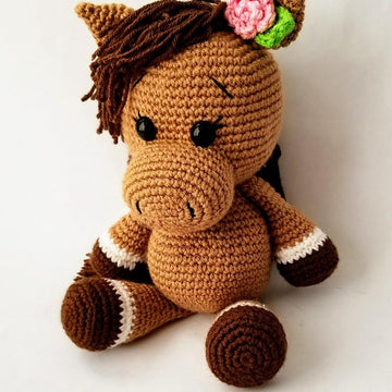 Pretty Crochet Horse
