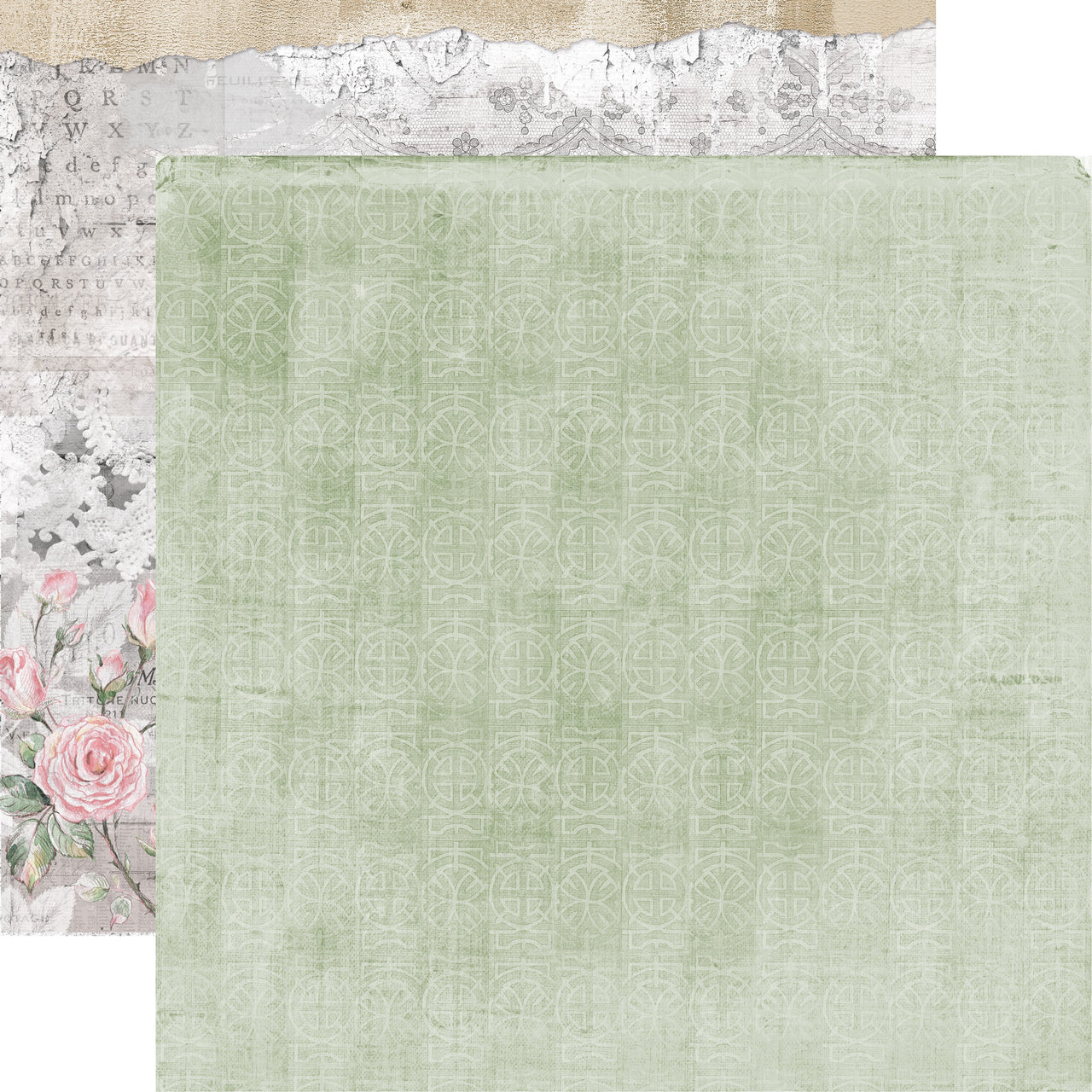 Kaisercraft Lady Like Double-Sided Cardstock 12"X12" 10/Pkg - Elsie