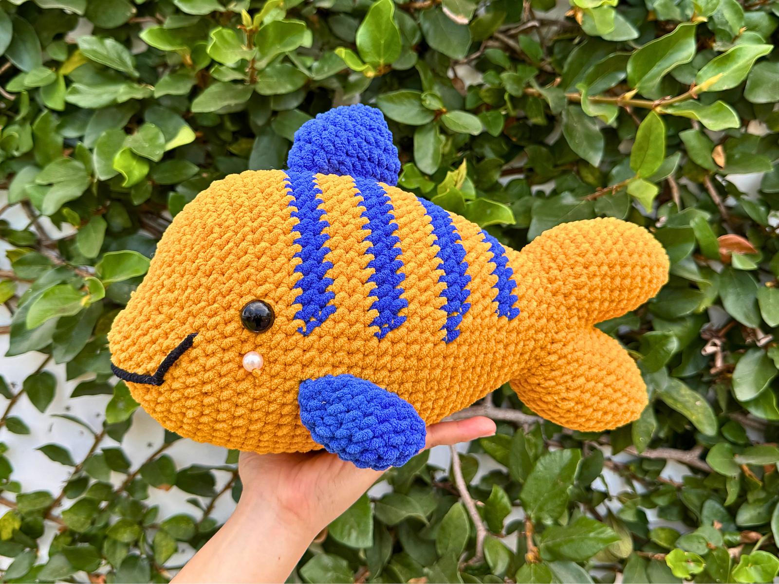 Flounder Fish Amigurumi Crochet