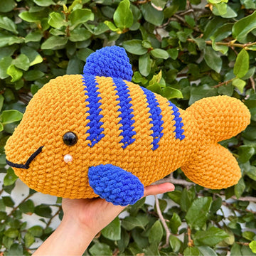 Flounder Fish Amigurumi Crochet