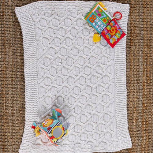 Apus - Baby Blanket Knitting Pattern For Babies in Valley Yarns Valley Superwash Super Bulky by Valley Yarns