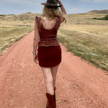 Wyoming Romance Lace Top