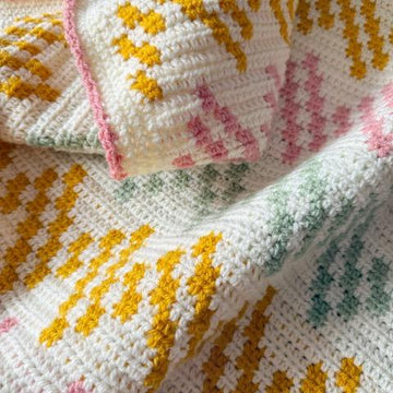 Chevron Tiles Blanket