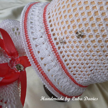 Crochet Baby Cloche Beanie Callas