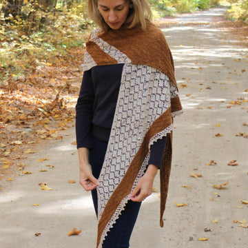 Burnt Sugar Shawl