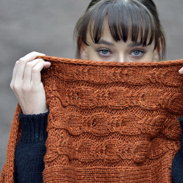 Honey Rye Shawl