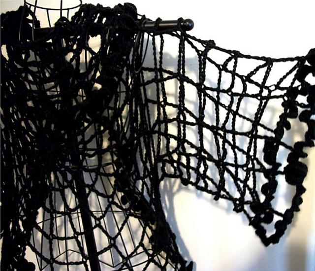 Walking in the Spiderwebs Goth Cardigan