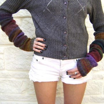 Knitted Arm Warmers